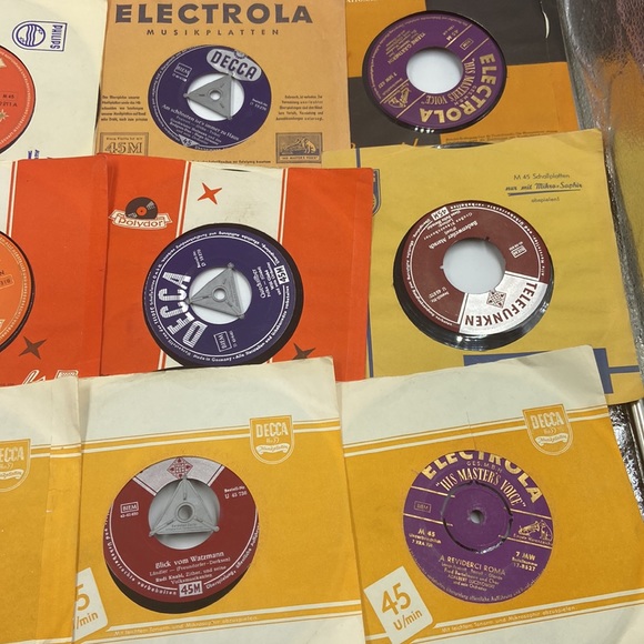 45 RPM 7” German Record Lot 31 of them! - Picture 4 of 16